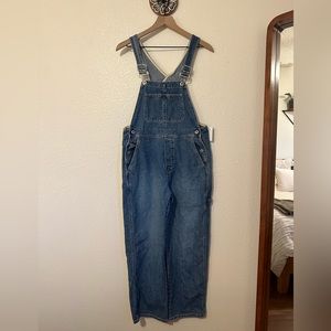 GAP Denim Overalls Jumpsuit in Blue